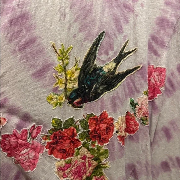 Magnolia Pearl Tie Dye Applique T Dress 835 Juniper SOLD OUT - Picture 10 of 10